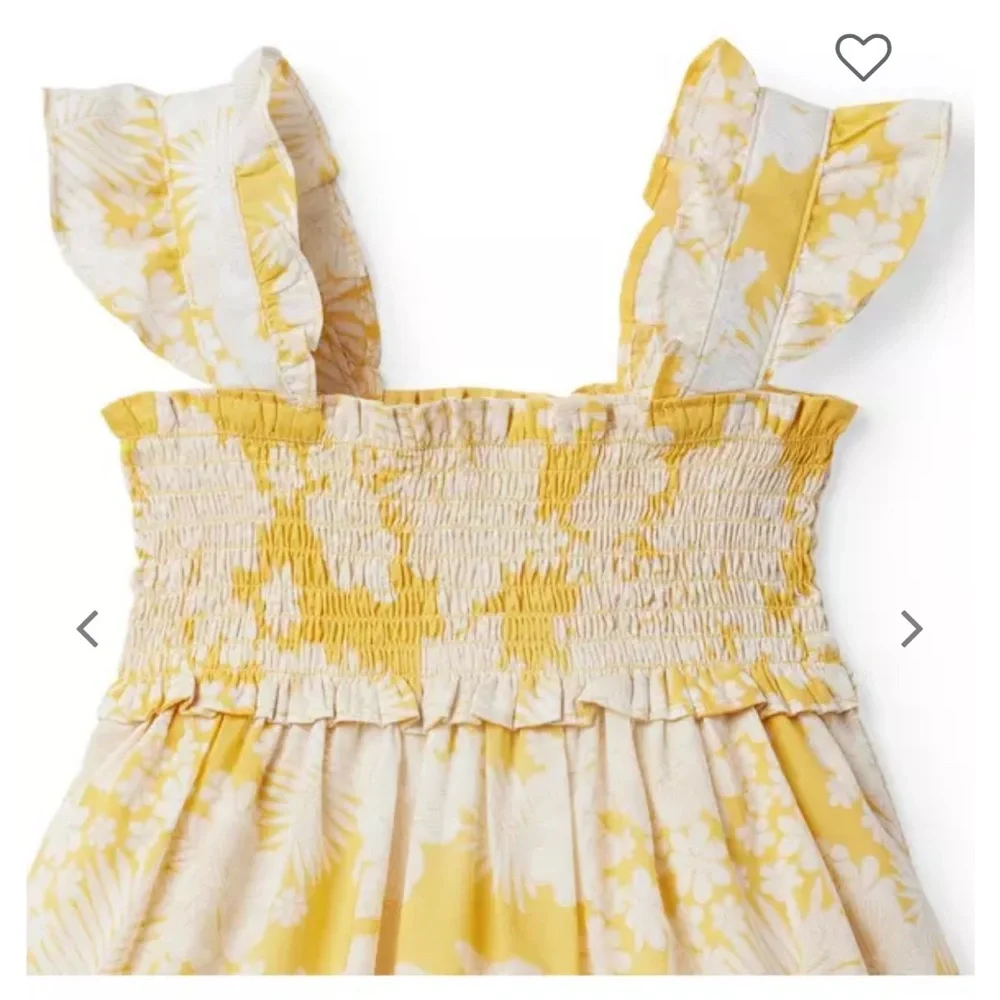 Janie and Jack NWT Emily Floral Smocked Sundress - Picture 2 of 4